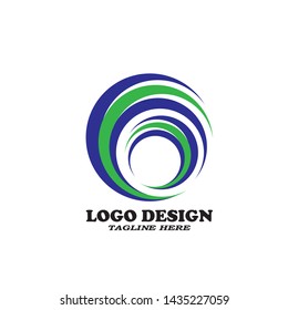 Business logo circle vector - Vector
