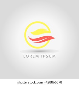 business logo circle vector sign