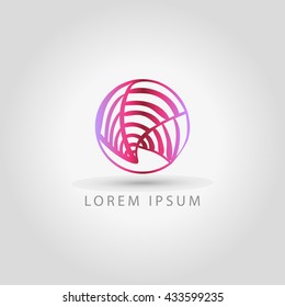 business logo circle vector sign