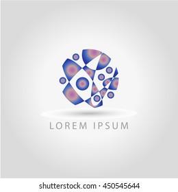 business logo circle vector sign