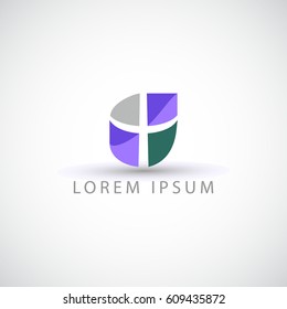 business logo circle  vector sign