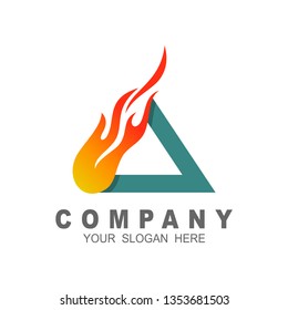 Business logo comet vector sign, fast letter a meteor icon. Speed concept