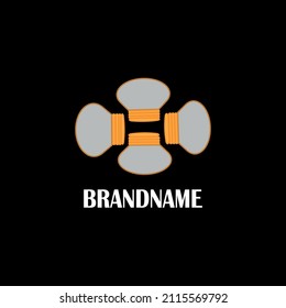 Business logo concept for company, vector illustration