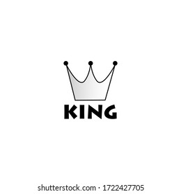 business logo.
crown-shaped king logo