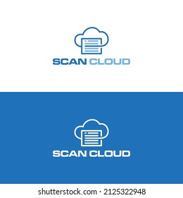 Business Logo Design Cloud Tex Icon Illustration Isolated Vector Sign Symbol