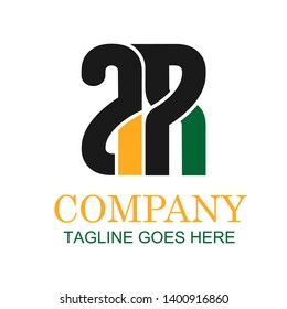 Business Logo Design For Company - AR Initial Logo Illustration Vector Design