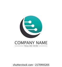 Business logo design Concept image vector Graphic