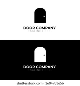 Business Logo Design Door Icon