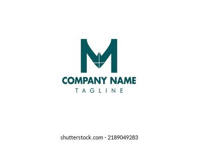 Business Logo Design M Letter Icon Eps 10