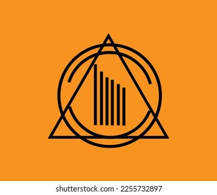 Business logo design. media logo design