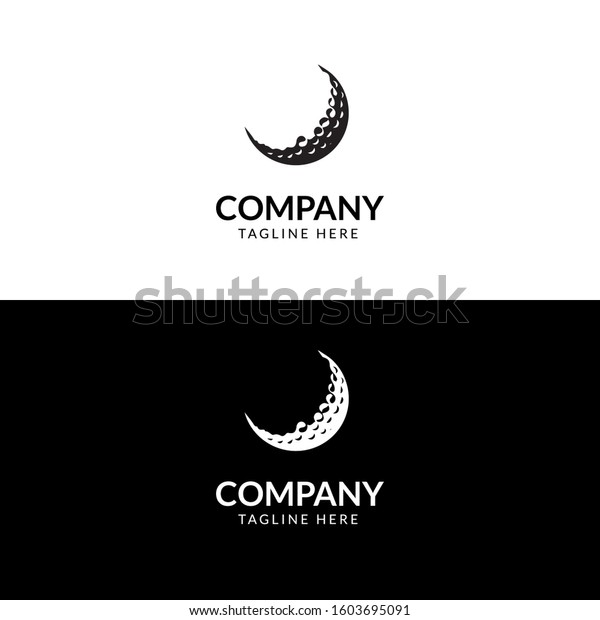 Business Logo Design Moon\
Illustration