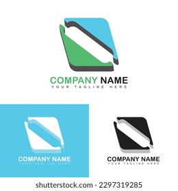 Business logo design template, vector illustration.