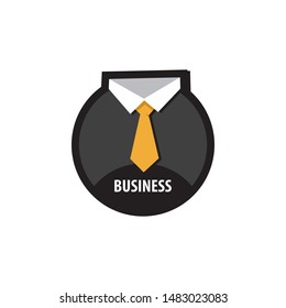 Business logo. Dress code Tie logo.