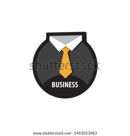 Business logo. Dress code Tie logo.