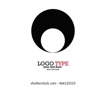 Business logo element. Vector background