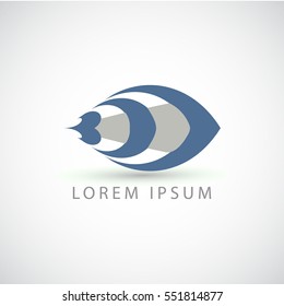 business logo feather vector sign