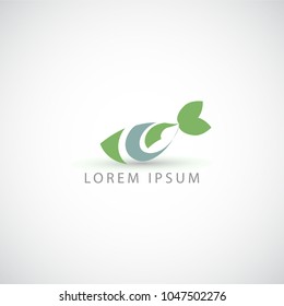 business logo fish vector sign