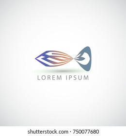 business logo fish vector sign