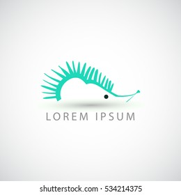 business logo hedgehog vector sign