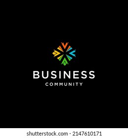 vector de diseño de icono de logotipo de negocios 