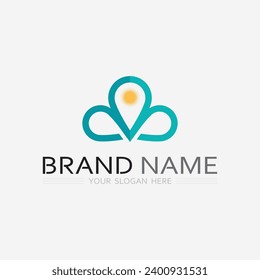 Business logo business icon and logo design vector graphic 