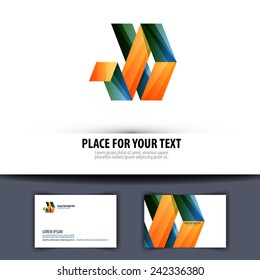 Business. Logo, icon, emblem, template, business card