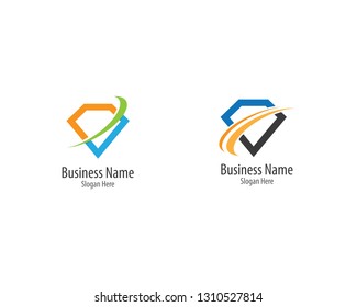 Business logo icon illustration
