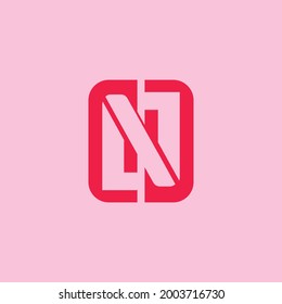 Business Logo Icon Illustration Design Template Vector letter N.