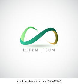 business logo infinity vector sign