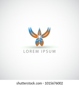 business logo insect vector sign