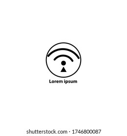 logotipo comercial.
icono de logotipo de red Internet