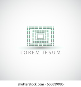 business logo Labyrinth vector sign
