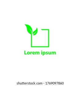 business logo.
leaf box logo