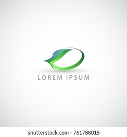 business logo leaf vector sign