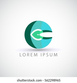 business logo letter C vector sign