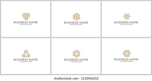 Business logo letter S line vector. SSS initials, icon design template. Corporate, identity, company, brand, branding, logotype Clean modern and elegant style