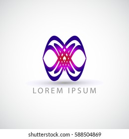 business logo letter X vector sign