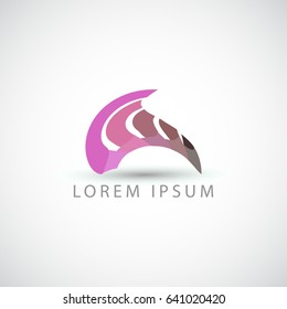business logo lines vector sign