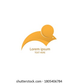 business logo.
mouse shaped logo