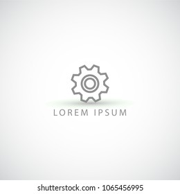 business logo nut vector sign