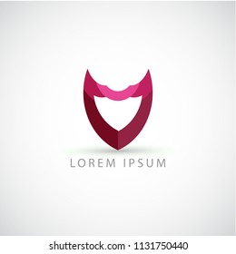 business logo shield vector sign