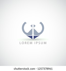 business logo shield vector sign