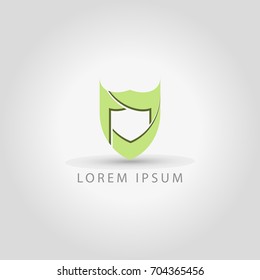 business logo shield vector sign