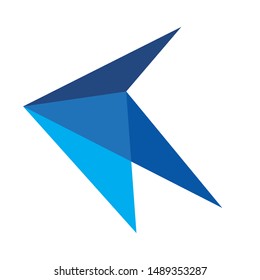 business logo with a simple form
