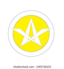business logo with a simple form
