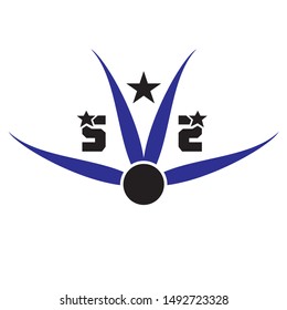 business logo with a simple form