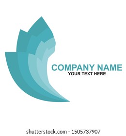 business logo with a simple form