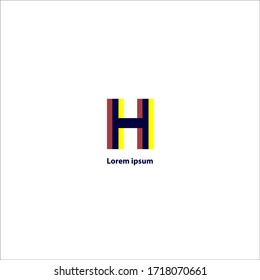 business logo.
simple logo letter H