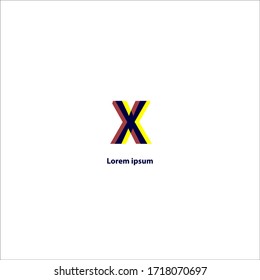 business logo.
simple logo letter X