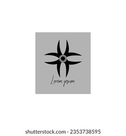 Business logo with simple template